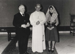 Die Privataudienz bei Papst Paul VI