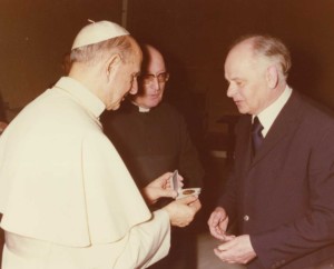 Die Privataudienz bei Papst Paul VI