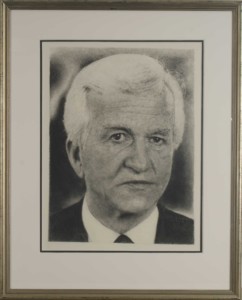 Porträt des Bundespräsidenten Richard von Weizsäcker