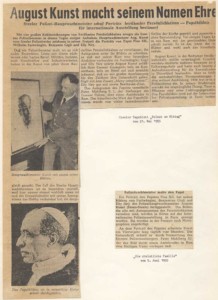 Bericht zur internationalen Polizeiausstellung in Paris - 1955