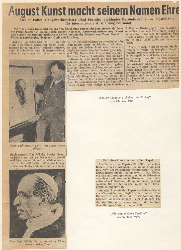 Bericht zur internationalen Polizeiausstellung in Paris - 1955 Vorbericht über die Ausstellung in Paris